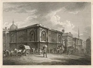 British Heritage Photos Drucke: Newgate Prison / 1800