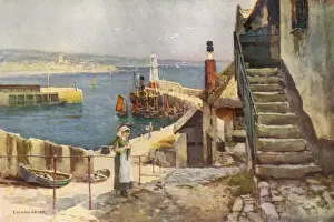Early 20th Century Cornwall Drucke: Newlyn / Cornwall C1910