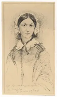 Crimean War Nurse Drucke: Nightingale in 1857
