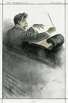 Famous Hungarian Musicians Drucke: Nikisch Conducting