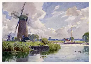 Norfolk Drucke: Thurner Bucht