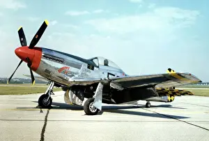 Nordamerikanischer P-51D Mustang – die Annahme der Rolls