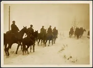 Historical Horseback Riding Images Drucke: Norwegian Cavalry