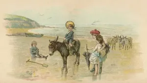 Nostalgie Drucke: Einhorn Fahrt
