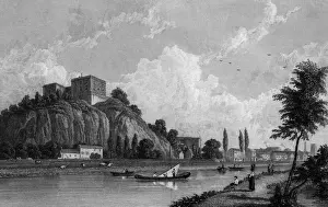 England River Scenes Drucke: Nottingham Castle