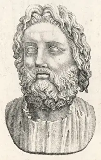 Ancient Roman Royalty Drucke: Numa Pompilius
