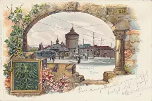 Vintage German Postcards Drucke: Nurnberg