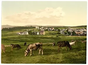 Picturesque German Towns Drucke: Oberhof, I. Thuringia, Germany