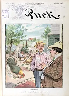 Rural Life Drawing Drucke: His object
