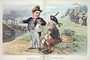 Andrew Carnegie Cartoon Drucke: An object lesson