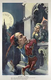 William Jennings Bryan Cartoon Drucke: Anything to oblige