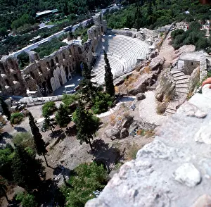 Odeon Of Herodes Atticus Drucke: Odeon of Herodes Atticus