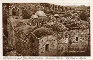 Crete Monastery Drucke: Odigitria, Crete - The Monastery