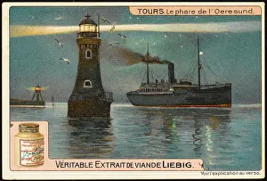 North Sea Coastlines Drucke: Oeresund Lighthouse