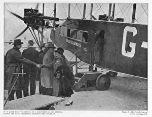 Croydon Airport Drucke: Off to Paris by Air
