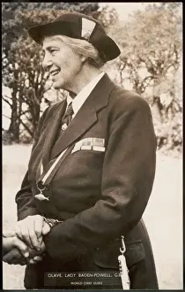Scouting History Drucke: Olave Baden-Powell