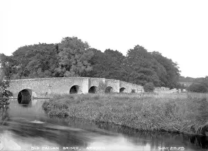 Early 1900s Irish Landscapes Drucke: Old Callan Bridge, Armagh