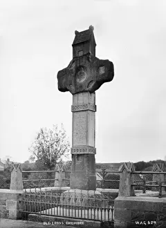Early 1900s Irish Images Drucke: Old Cross, Dromore