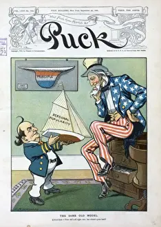 William Jennings Bryan Cartoon Drucke: The same old model