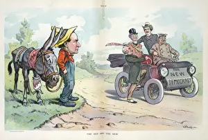 William Jennings Bryan Cartoon Drucke: The old and the new