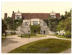 Schloss Drucke: Altes Schloss, Maidstone, England