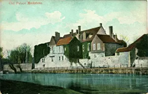 Schloss Drucke: Alter Schloss, Maidstone, Kent