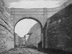 Liverpool Manchester Railway Drucke: Olive Mount Cutting