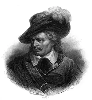 Oliver Cromwell im Hut