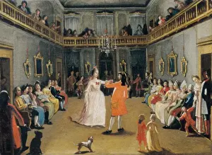 Oil On Canvas Import Art Drucke: Opening the Ball