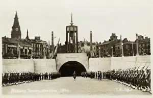 Tunnel Drucke: Ermöffnung des Mersey-Tunnels in Liverpool