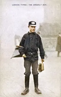 Vintage Military Uniform Drucke: Orderly Boy