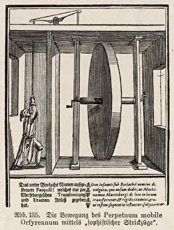 Industrial Revolution Machinery Drucke: Orffyreus Wheel & Man