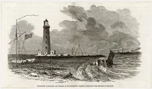 Leuchttürme Drucke: Orford Ness Leuchtturm, Suffolk