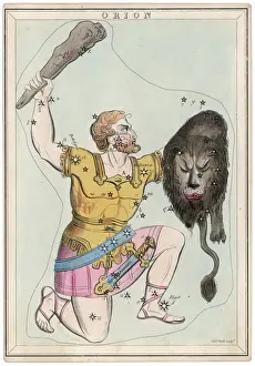 Sternenkarte von Orion