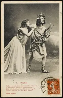 Greek Mythology Art Prints Drucke: Orpheus Postcard 4 of 5