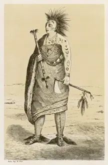 Krieger der Osagen