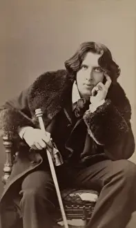 Vintage Celebrity Photos Drucke: Oscar Wilde