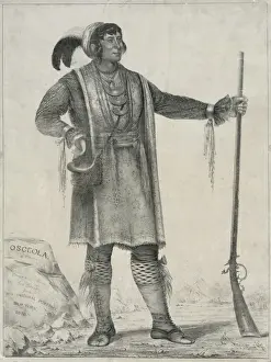 American Indian Leaders Drucke: Osceola of Florida