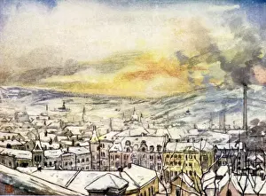 Norway Winter Landscape Drucke: Oslo / Snow / General View
