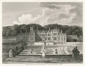 Norfolk Drucke: Oxnead Hall, Norfolk