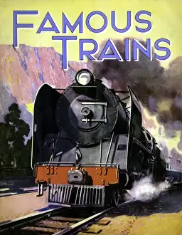 Classic Steam Locomotive Drucke: The Pacific Union
