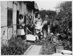 Packen von Spargel
