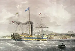 Ruderschiff Leith 1837