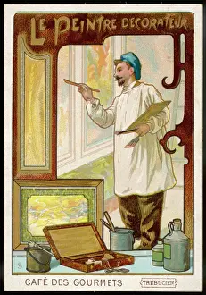 French Art And Culture Drucke: A Painter and Decorator