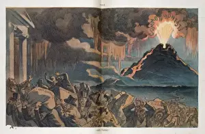 Puck Magazine Illustrations Online Drucke: The panic