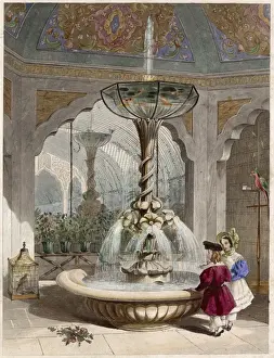 19th Century Interiors Drucke: Pantheon Interior