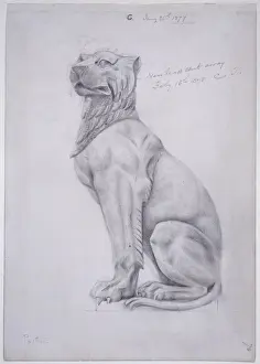 Alfred Waterhouse Designs Drucke: Panther design