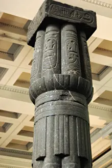 Egyptian Architecture Drucke: Papyriform column. Egypt