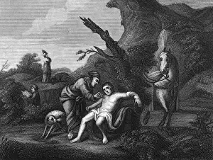 New Testament Events Drucke: Parable / Good Samaritan
