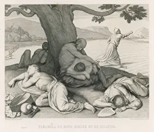 Herzmuscheln Drucke: Gleichnis vom guten Samen